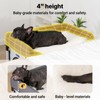 Veehoo Dog Bunk Bed, Dog Beds Attachment to Human Bed,