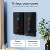 YIFAN Zigbee Smart Touch Wall Light Switch, Requires ZigBee Hub,