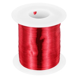 MECCANIXITY 40 AWG Magnet Wire, 40 Gauge Enameled Copper Wire, 1 Lb Magnetic Coil Wire for Transformer, Motor, Electric, 155C(311F)