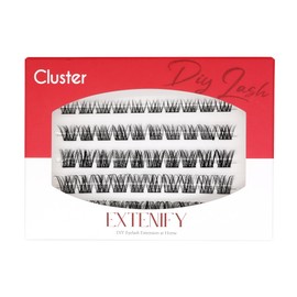 Lash Extension Kit 60Pcs DIY Lash Clusters 9-16mm Mix Individual Lashes Kit D Curl Eyelash Clusters Kit for Beginners DIY at Home(IND#D14)