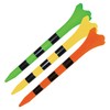 PRIDE GOLF TEE Pride Performance Striped Golf Tees (Pack of