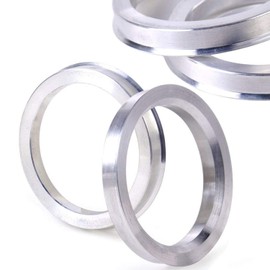 ZHTEAPR 4pcs Wheel Hub Centric Rings 71.5 to 64.1 - OD=71.5mm ID=64.1mm - Aluminium Alloy Wheel Hubrings 64.1 to 71.5