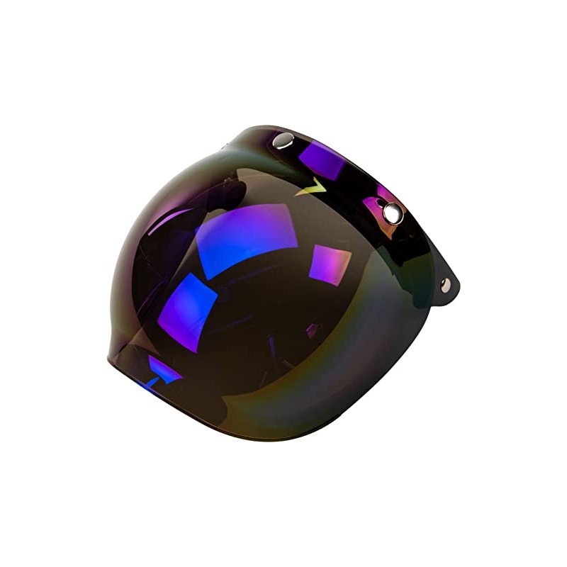 GMAX Bubble 3-Snap Flip-Up Shield Street Motorcycle Helmet Accessories -