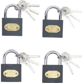 BGS Diy 85164 | Padlock Set | simultaneous locking | Type L | 35mm | 4 pcs.