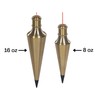 AWF PRO Plumb Bob Kit - 16 oz and 8