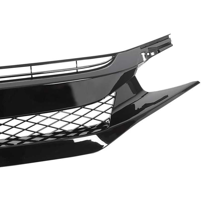 ECOTRIC Front Grille Bumper Mesh Grill Compatible with 2019-2021 Honda