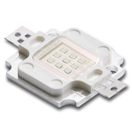 LEDGUHON 10W High Power LED Chip Purple UV Light Emitter Components Diode COB LED Module Ultra Violet Lamp Bead DIY Illumination (1050mA/9-11V/400-405nm)