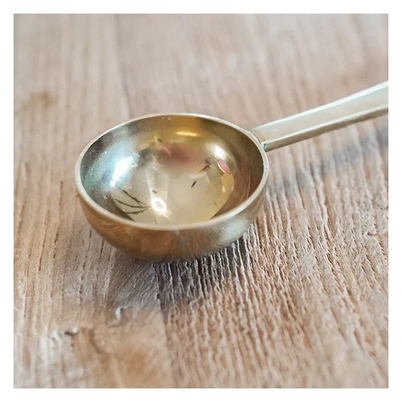 Better Tea Co. Tea Scoop, Silver