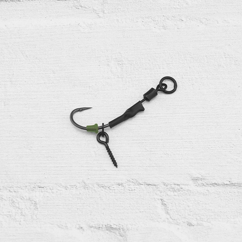ECSiNG Pack of 12 Screws Swivel Style Hooks Anti Ground