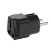 Maclean MCE155 Adapter Socket (UK on EU plug)