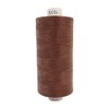 Moon Thread Brown Spun Polyester Sewing Thread - 1000M