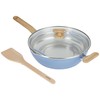 GoodCook Healthy Ceramic Titanium-infused All-in-One Pan with Tempered Glass Lid,