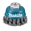 Makita D-24125 Wire Brush for Disc Grinders, Outer Diameter 3.0