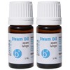 Baraka Steam Oil - Organic Essential Oils with Camphor, Niaouli,