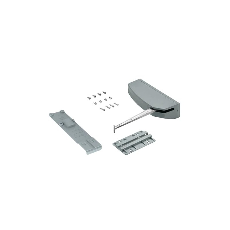 9238122 Pull to Move Silent Complete Set Heavy Grey Right