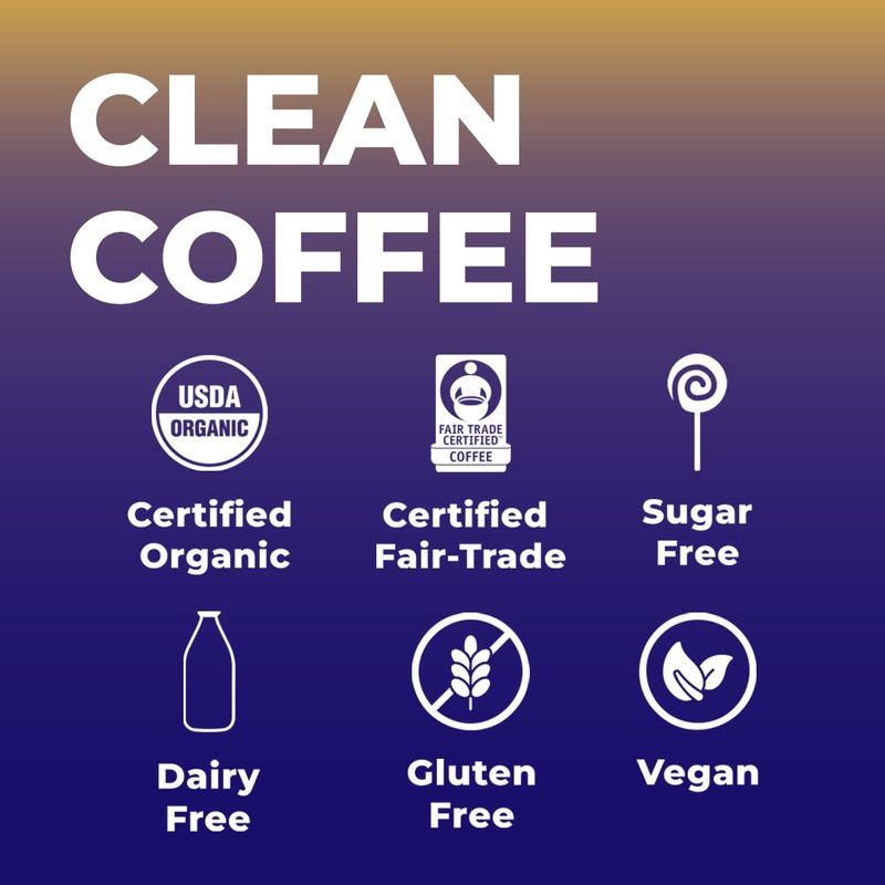 Award-Winning Shroomi Mental Performance Coffee | Organic Fair Trade Light