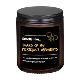 Pickleball Gifts for Women Men, Candles for Pickleball Lovers, Cool Birthday Gifts for Women Men, Funny Lavender Candles for Women