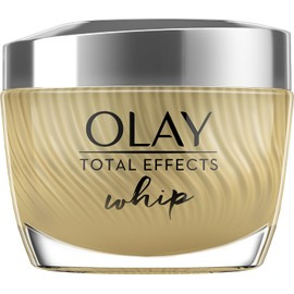 Face Moisturizer by Olay Total Effects Whip Light Face Moisturizer with Vitamins C, E, B3 & B5 for Even Skin Tone, 1.7 Oz