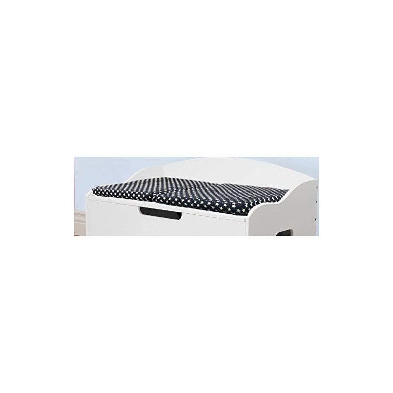 DIBSIES Foldable Toy Box Cushion (Blue Stars)