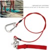Freediving Lanyard 316 Pro Stainless Steel Safety Rope with Wristband