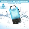 Rosedreamer Dry Bag Blue Waterproof Bag, Dry Bag with Adjustable