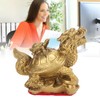 Feng Shui Decoration Dragon Tortoise Feng Shui Copper Casting Craft