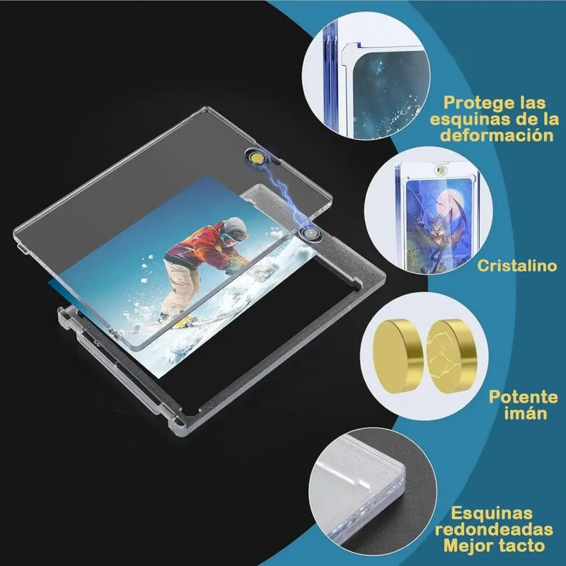 12 Unidades De Porta Tarjetas Acrílicos De &sq