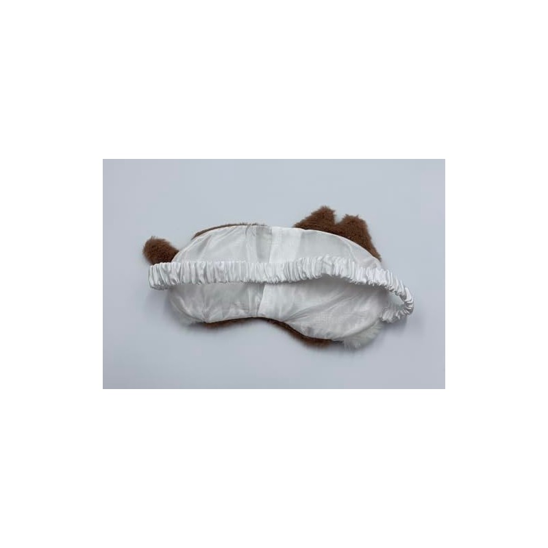 Cute Animal Eye Masks, Soft Plush Fluffy Sleeping Eye Cover,