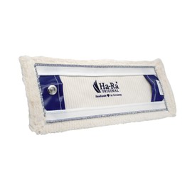 Ha-Ra Floor Mop Cloth White Short I Durable Floor Mop for Cleaning Floors and Walls I Cover for Mop Made of Cotton Blend I Cleaning Strong & Absorbent I 42 cm