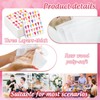 AnyDesign 100Pcs Valentine's Day Paper Napkins Colorful Hearts Disposable Luncheon