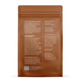Purity Coffee PROTECT Light-Medium Roast Ground Coffee for Liver Vitality - USDA Organic and Third-Party Tested for Antioxidants, Mold, Mycotoxins and Pesticides - 12oz