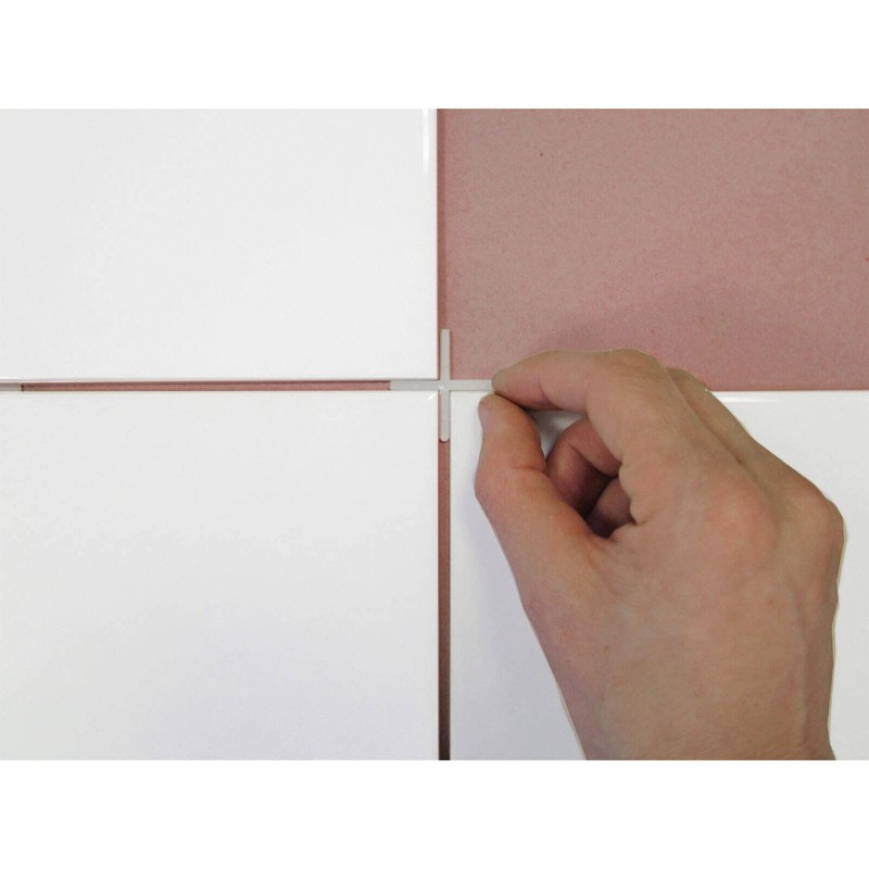 Tile Spacer Long Leg 2mm (Tub 1000), White