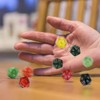 Anevios 50 Piece Colourful Dice Set Polyhedral Dice d20 with