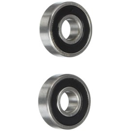 Two (2) 6000-2RS Sealed Bearings 10x26x8 Ball Bearings/Pre-Lubricated