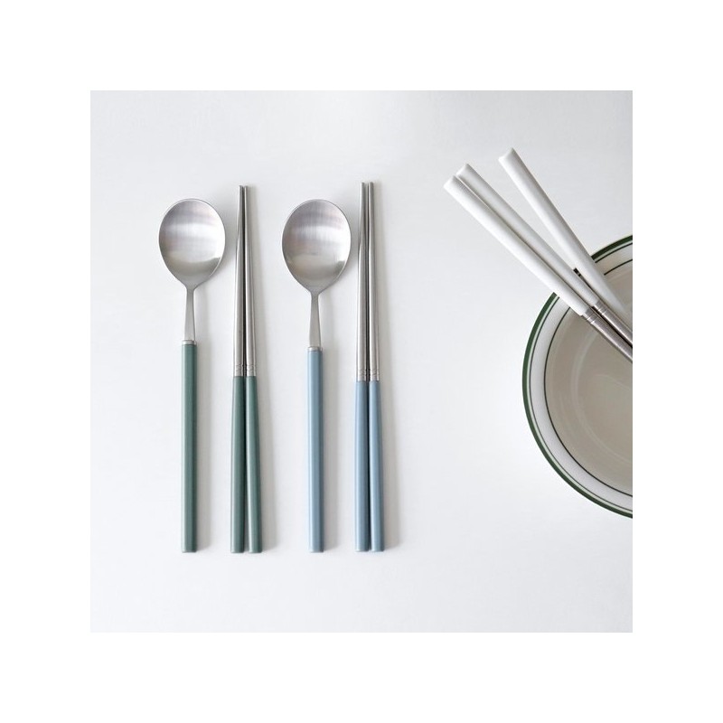 Celebrity Cutlery Kamome Kitchen Color Mood Spoons Chopsticks Cutlery Set