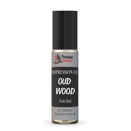 Our Impression of Premium Fragrance Body oil - Travel Size Roll on by Premium Aromatics (TF OUD Wood (M) Impression)
