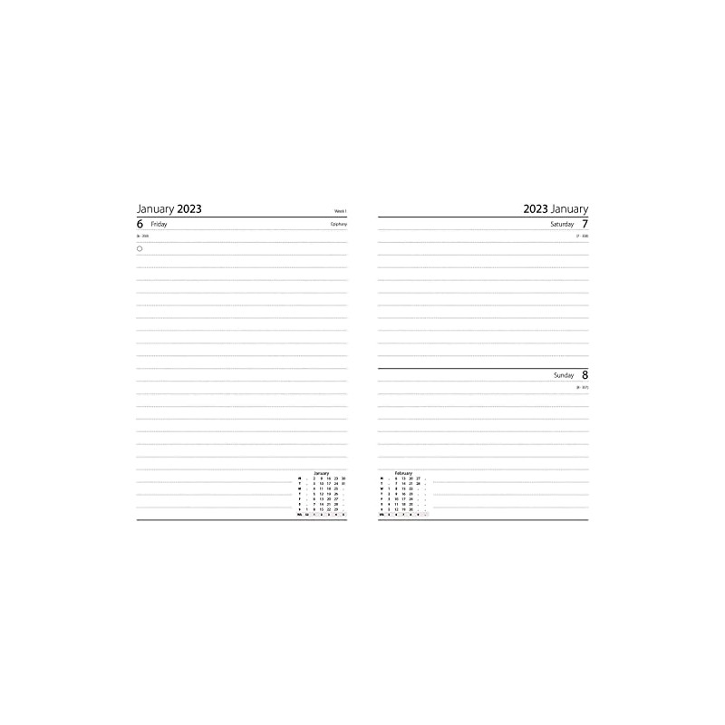 MantraRaj 2024 Diary A4 A5 A6 Week to View And