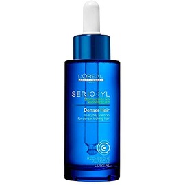 Serioxyl Denser Hair Scalp Solution, Hair Loss Serum for Hair Growth, Suitable for Sensitive Skin, Enriched with Resveratrol and Stemoxydine 5%, Precise Applicator, 90ML
