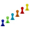 Large Assorted Fruity Coloured Skittle Magnets for Fridge, Whiteboard, Noticeboard,