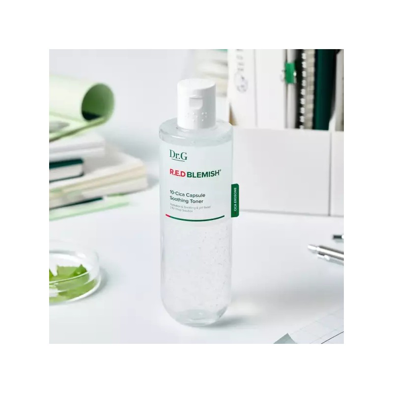 Dr.G 닥터지 레드 블레미쉬 10-시카 캡슐 수딩 토너 300ml Dr.G