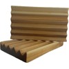 Wooden Soap Dish - Wooden Soap Holder for Bar Soap