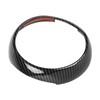 Car Dashboard Cover Edge Trim Decoration Ring Carbon Fibre Style