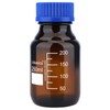 Labasics Reagent Media Storage Bottles, 1 Pack Amber Glass Graduated