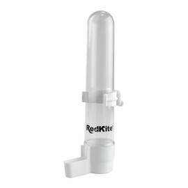 RedKite Bebedero para Aves 120 ml – Diseño Transparente y Compacto para Jaulas, Fácil Instalación y Limpieza
