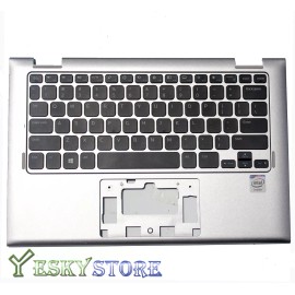 dell GENUINE DELL INSPIRON 11 3147 3148 Laptop PALMREST W/ KEYBOARD 7W4K6 Silver