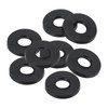 PATIKIL M8 Rubber Flat Washer, 8 Pack 8mm ID 21mm