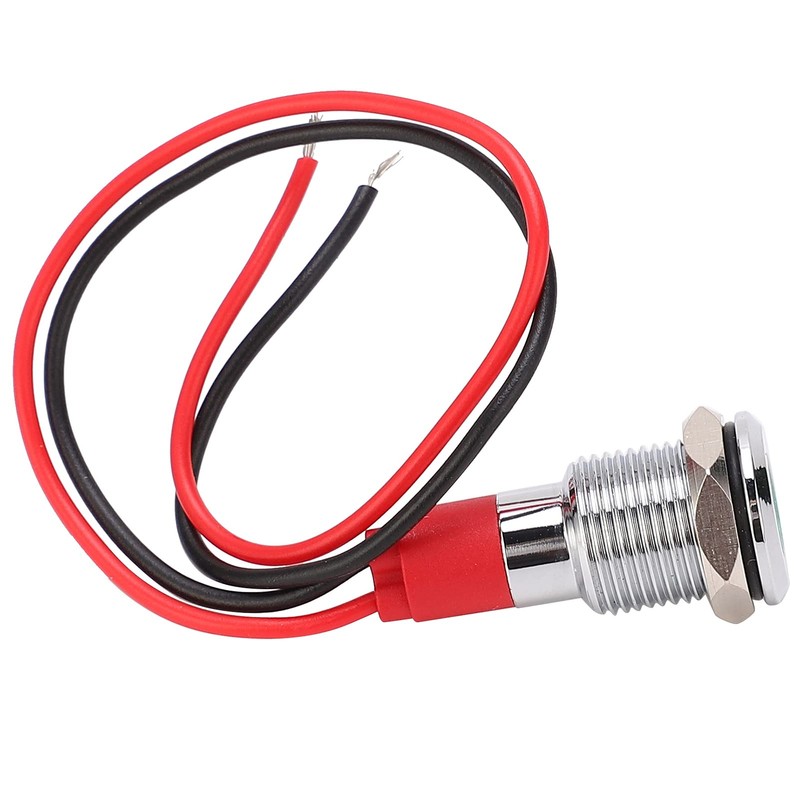 Voyant 220V LED Metal Indicator Light, Small Wired Industrial Control