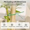 VIVOSUN Twist Ties, 164 ft (50m) PE-Coated Green Plant Ties
