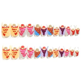 Gnome Life Matte Square Press-On Nails - 24 Pieces - Artificial Nail Kit