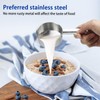 14Piece Stainless Steel Measuring Spoons and Cups Combo Stainless Steel